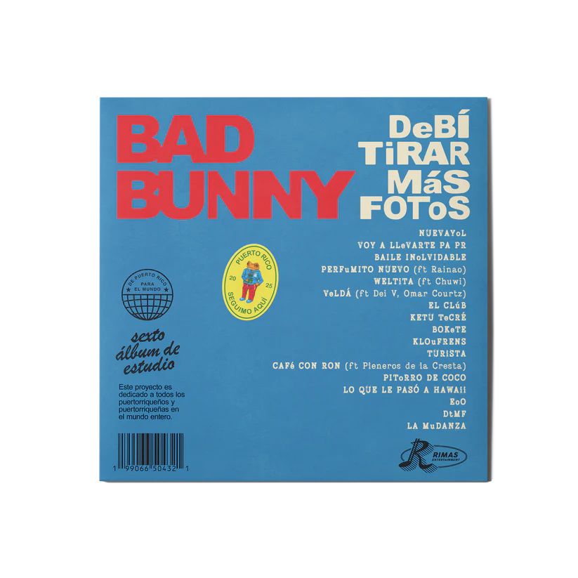 Bad Bunny – Debí Tirar Más Fotos (sealed 2LP vinyl) brand new